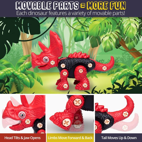 Lessex Toys Take Apart Dinosaur Set on Sale - Image 4