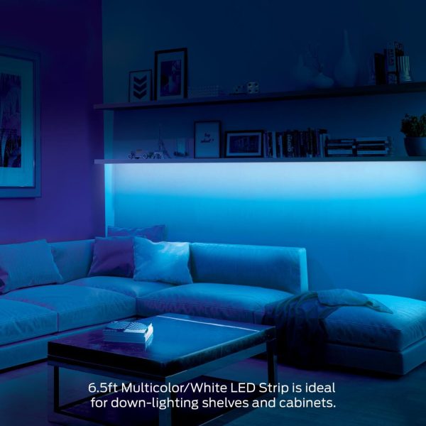 Monster Illuminessence 5V DC 7W Holiday Lighting Small LED Strip  LED lighting with amazing multi-color Mood Light Kit, 2 Pack For Discount - Image 4